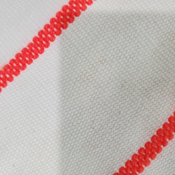 Hand Embroidered Table Runner Aztec Western Mexican Style Fringe Colorful - Picture 12 of 17